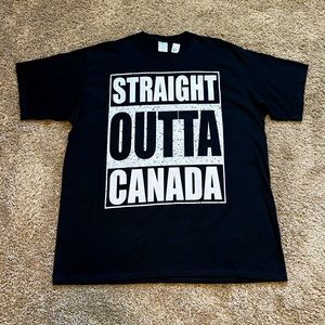 NWT STRAIGHT OUT OF CANADA TEE 🇨🇦